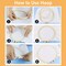 DIY Punch Needle Kit – Cute Maltese Dog Embroidery Set for Beginners with Hoop, Yarn Starter Craft for Home Decor, 20x20cm